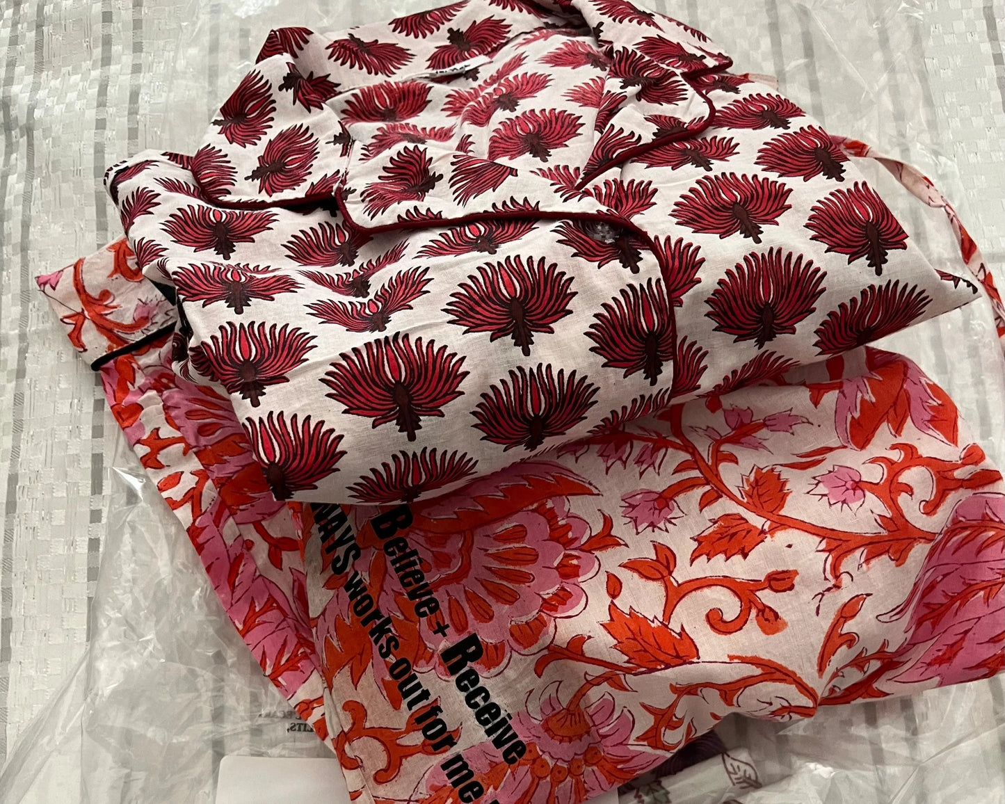 J + N Pajamas Red Reign
