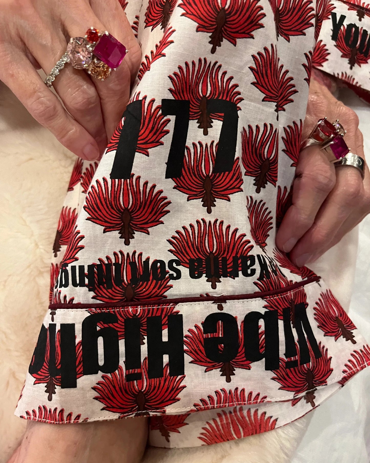 J + N Pajamas Red Reign